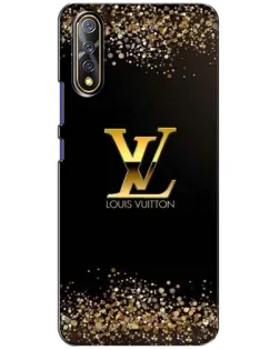 Чехол для Vivo V17 Neo с картинкой «LV — золотые искры»