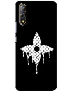 Чехол для Vivo V17 Neo с картинкой «Цветочная монограмма»
