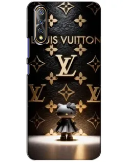 Чехол для Vivo V17 Neo с картинкой «Монограмма с фигурой»