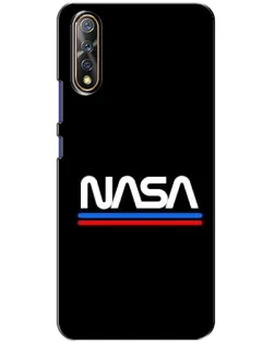 Чохол для Vivo V17 Neo з картинкою «NASA — класика Red Blue»