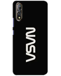 Чохол для Vivo V17 Neo з картинкою «NASA — вертикальний логотип»