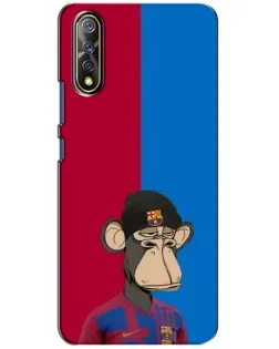 Чохол для Vivo V17 Neo з картинкою «Bored Ape — фанат Барси»