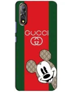 Чохол для Vivo V17 Neo з картинкою «Gucci — смуги та Міккі»