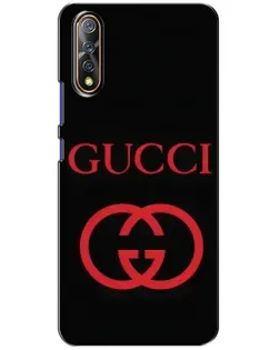 Чохол для Vivo V17 Neo з картинкою «Gucci — червоний логотип»