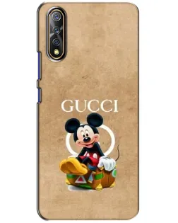 Чохол для Vivo V17 Neo з картинкою «Міккі Маус Gucci — крафт»