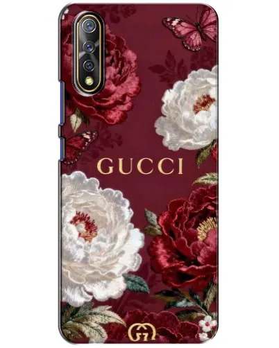 Чохол для Vivo V17 Neo з картинкою «Gucci — бордові троянди» Чохол для Vivo V17 Neo з картинкою «Gucci — бордові троянди»