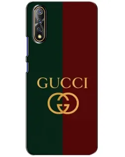 Чохол для Vivo V17 Neo з картинкою «Gucci — темно-зелений градієнт»