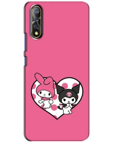 Чохол для Vivo V17 Neo з картинкою «Kuromi та My Melody» Чохол для Vivo V17 Neo з картинкою «Kuromi та My Melody»