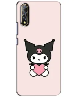 Чохол для Vivo V17 Neo з картинкою «Kuromi та серце»