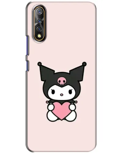 Чохол для Vivo V17 Neo з картинкою «Kuromi та серце» Чохол для Vivo V17 Neo з картинкою «Kuromi та серце»