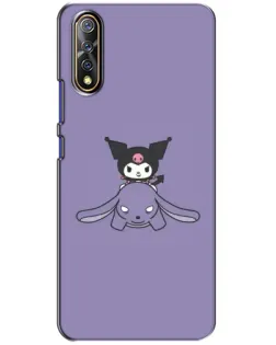 Чохол для Vivo V17 Neo з картинкою «Kuromi на ліловому фоні»