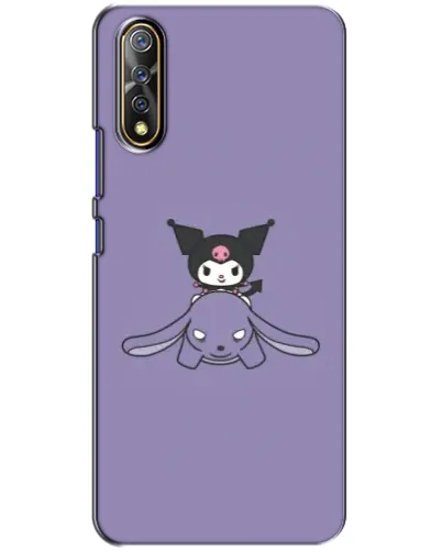 Чохол для Vivo V17 Neo з картинкою «Kuromi на ліловому фоні» Чохол для Vivo V17 Neo з картинкою «Kuromi на ліловому фоні»