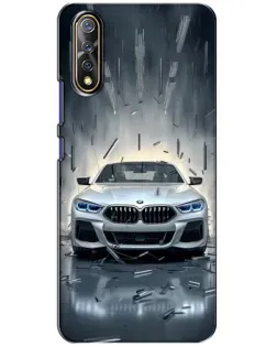 Чохол для Vivo V17 Neo з картинкою «BMW у світлі фар»