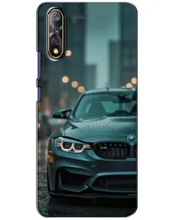 Чохол для Vivo V17 Neo з картинкою «BMW у вогнях міста»