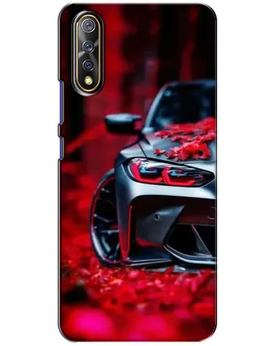 Чохол для Vivo V17 Neo з картинкою «Спортивна BMW та квіти» Чохол для Vivo V17 Neo з картинкою «Спортивна BMW та квіти»