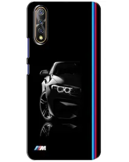 Чохол для Vivo V17 Neo з картинкою «Силует BMW в темряві»
