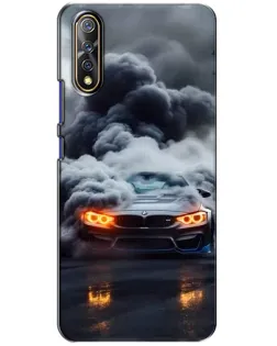 Чохол для Vivo V17 Neo з картинкою «BMW у диму»