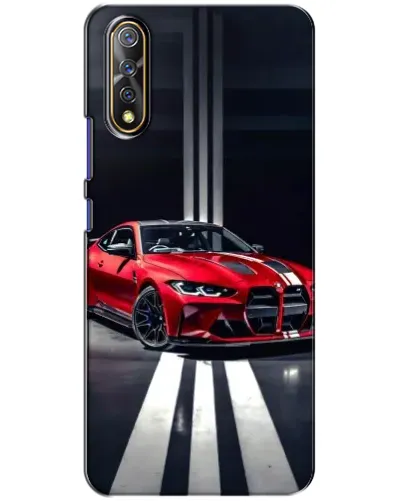 Чохол для Vivo V17 Neo з картинкою «Червона BMW на дорозі» Чохол для Vivo V17 Neo з картинкою «Червона BMW на дорозі»