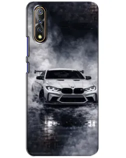 Чохол для Vivo V17 Neo з картинкою «BMW крізь туман»