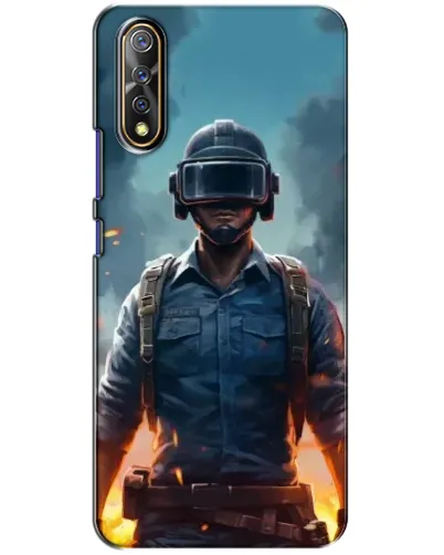Чехол для Vivo V17 Neo с картинкой «PUBG — реалистичный герой» Чехол для Vivo V17 Neo с картинкой «PUBG — реалистичный герой»