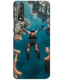 Чехол для Vivo V17 Neo с картинкой «PUBG — свободное падение»