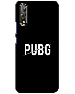 Чехол для Vivo V17 Neo с картинкой «PUBG — белый логотип»