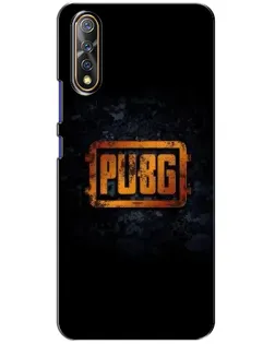 Чехол для Vivo V17 Neo с картинкой «PUBG — золотой логотип»