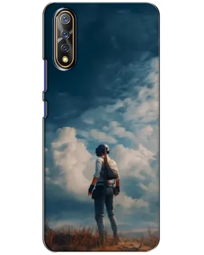 Чехол для Vivo V17 Neo с картинкой «Герой PUBG на скале» Чехол для Vivo V17 Neo с картинкой «Герой PUBG на скале»