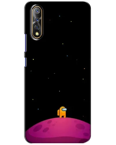 Чехол для Vivo V17 Neo с картинкой «Одинокий герой на планете»