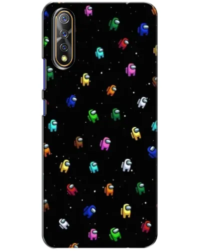Чехол для Vivo V17 Neo с картинкой «Экипаж Among Us»