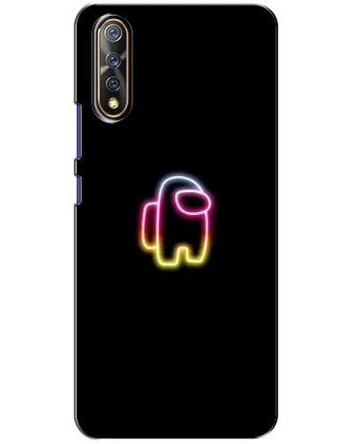 Чехол для Vivo V17 Neo с картинкой «Among Us градиент»