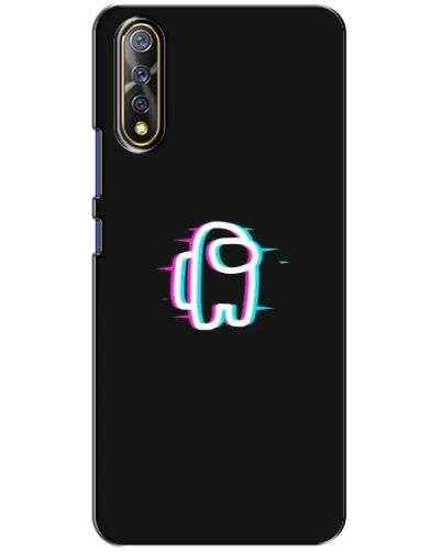Чехол для Vivo V17 Neo с картинкой «Among Us неон»