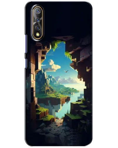 Чехол для Vivo V17 Neo с картинкой «Вид из пещеры» Чехол для Vivo V17 Neo с картинкой «Вид из пещеры»