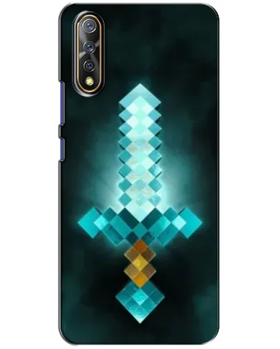 Чехол для Vivo V17 Neo с картинкой «Алмазный меч неон» Чехол для Vivo V17 Neo с картинкой «Алмазный меч неон»