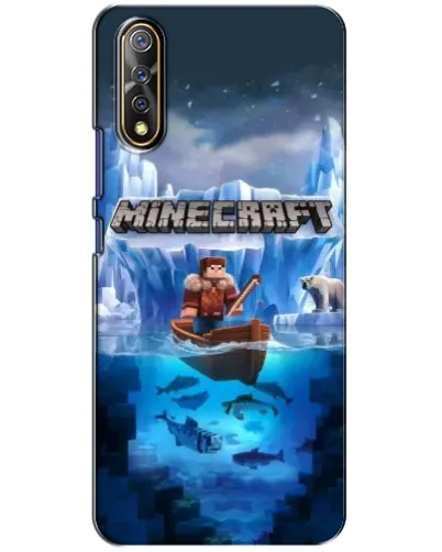 Чехол для Vivo V17 Neo с картинкой «Minecraft ледяной мир» Чехол для Vivo V17 Neo с картинкой «Minecraft ледяной мир»