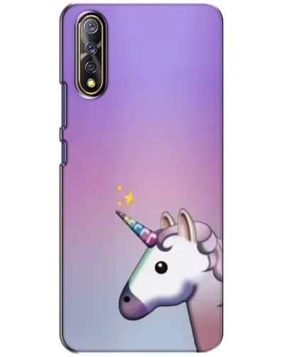 Чехол для Vivo V17 Neo с картинкой «Единорог градиент»