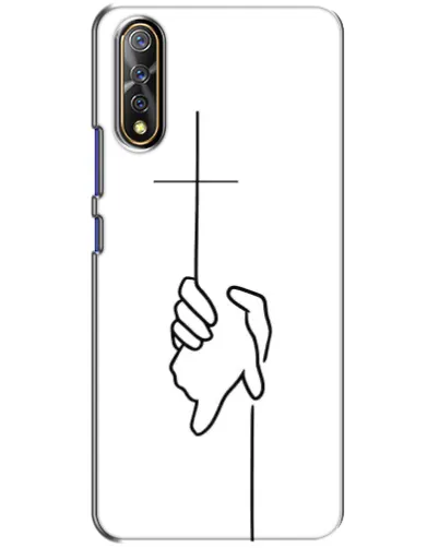 Чехол для Vivo V17 Neo с картинкой «Рука держит»