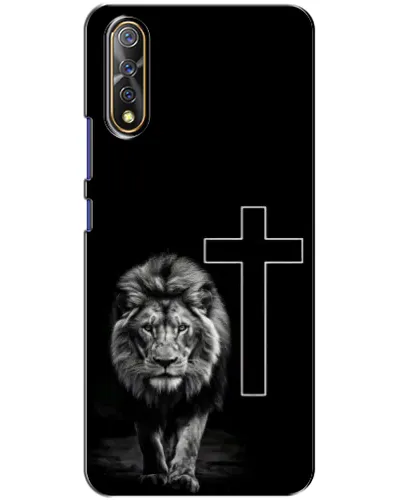 Чехол для Vivo V17 Neo с картинкой «Лев и Крест»