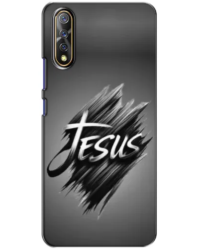 Чехол для Vivo V17 Neo с картинкой «Надпись Jesus Graffiti»