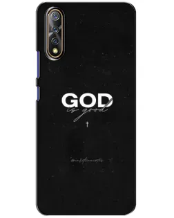 Чехол для Vivo V17 Neo с картинкой «GOD — Бог над всем»