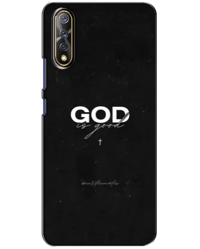 Чехол для Vivo V17 Neo с картинкой «GOD — Бог над всем»