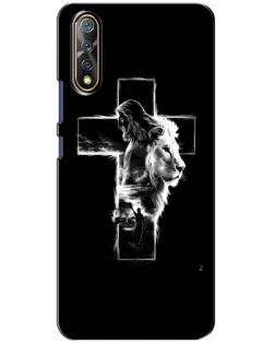 Чехол для Vivo V17 Neo с картинкой «Сияющий крест Jesus»