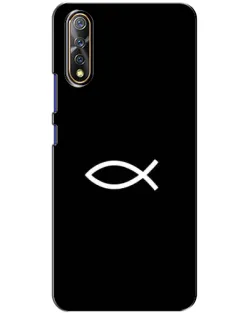 Чехол для Vivo V17 Neo с картинкой «Символ рыбы Jesus»