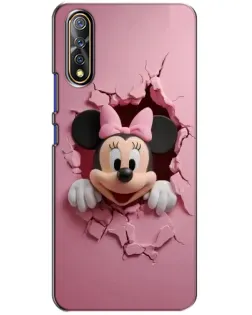 Чехол для Vivo V17 Neo с картинкой «Минни сквозь стену»