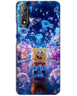Чехол для Vivo V17 Neo с картинкой «Неоновый океан»
