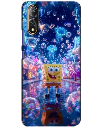 Чехол для Vivo V17 Neo с картинкой «Неоновый океан»