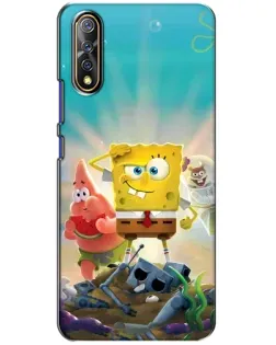 Чехол для Vivo V17 Neo с картинкой «Спанч Боб победитель»