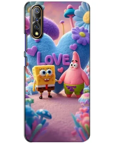 Чехол для Vivo V17 Neo с картинкой «Губка Боб Патрик»