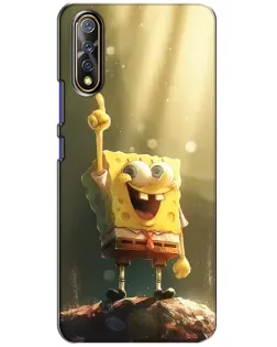 Чехол для Vivo V17 Neo с картинкой «Сияющий Спанч Боб»