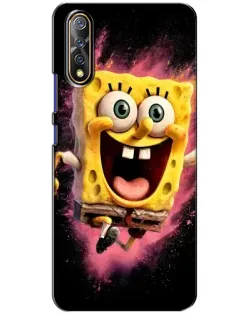 Чехол для Vivo V17 Neo с картинкой «Взрывной Спанч Боб»